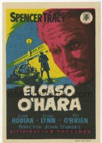 8s530 PEOPLE AGAINST O'HARA Spanish herald '51 different intense Montalban art of Spencer Tracy!