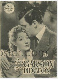8s139 BLOSSOMS IN THE DUST 4pg Spanish herald '41 romantic c/u of Greer Garson & Walter Pidgeon!