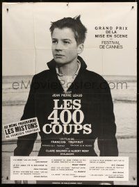 8t588 400 BLOWS French 1p R60s Jean-Pierre Leaud in Francois Truffaut's autobiography, rare!