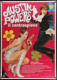 8t400 AUSTIN POWERS: INT'L MAN OF MYSTERY Italian 1p '97 Mike Myers & sexy Elizabeth Hurley!