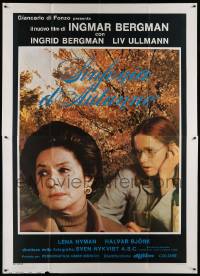 8t486 AUTUMN SONATA Italian 2p '78 Ingmar Bergman directs & Ingrid Bergman stars!