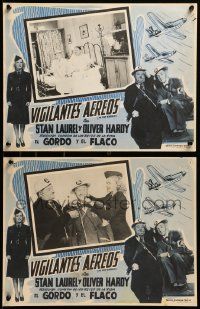 8t268 AIR RAID WARDENS 3 Mexican LCs R60s Stan Laurel & Oliver Hardy in World War II!