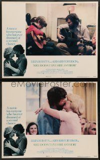 8w828 ALICE DOESN'T LIVE HERE ANYMORE 2 LCs '75 Martin Scorsese, Ellen Burstyn, Kris Kristofferson