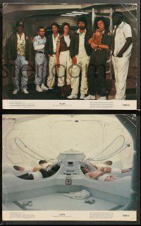 8w404 ALIEN 7 color 11x14 stills '79 Ridley Scott classic, Tom Skerritt, John Hurt, Kotto!