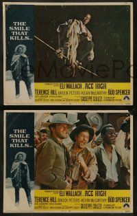 8w402 ACE HIGH 7 LCs '69 Eli Wallach, Terence Hill, Brock Peters, spaghetti western!