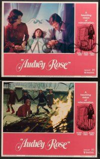 8w051 AUDREY ROSE 8 LCs '77 Susan Swift, Anthony Hopkins, a haunting vision of reincarnation!