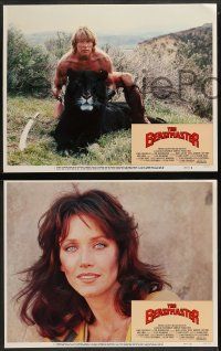 8w066 BEASTMASTER 8 LCs '82 barechested Marc Singer, Tanya Roberts, great fantasy images!