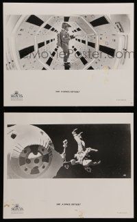 8x896 2001: A SPACE ODYSSEY 2 TV 8x10 stills R80s Kubrick, images of Gary Lockwood & Keir Dullea!