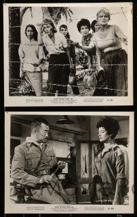 8x225 7 WOMEN FROM HELL 17 8x10 stills '61 Patricia Owens is driven to shame in a WWII prison camp!