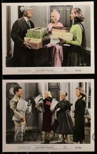 8x073 HOW TO MARRY A MILLIONAIRE 7 color 8x10 stills '53 Grable & Bacall, all with Marilyn Monroe!