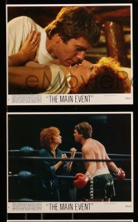 8x058 MAIN EVENT 8 8x10 mini LCs '79 great images of Barbra Streisand, boxer Ryan O'Neal!