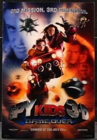 8z026 SPY KIDS 3-D lenticular teaser 1sh '03 Antonio Banderas