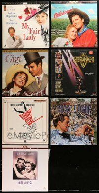 9a073 LOT OF 7 LASERDISCS '80s-90s My Fair Lady, For Me and My Gal, Funny Girl, Gigi & more!