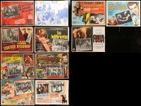 9a269 LOT OF 19 MEXICAN LOBBY CARDS '50s-70s a variety of great movie scenes & different art!