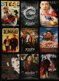 9a053 LOT OF 9 JAPANESE CHIRASHI POSTERS '00s great images from a variety of different movies!