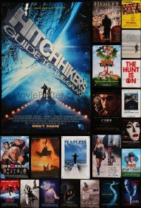 9a513 LOT OF 27 UNFOLDED DOUBLE-SIDED 27X40 ONE-SHEETS '90s-00s a variety of cool movie images!