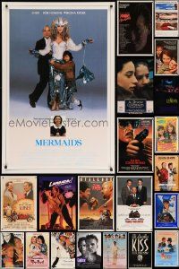 9a533 LOT OF 21 UNFOLDED SINGLE-SIDED MOSTLY 27X41 ONE-SHEETS '80s-90s cool movie images!