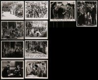 9a387 LOT OF 10 KING KONG REPRO 8X10 STILLS '70s many great images of the elaborate sets!