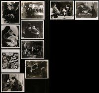 9a391 LOT OF 10 BODY SNATCHER REPRO 8X10 STILLS '70s Boris Karloff, Bela Lugosi + 6sheet image!