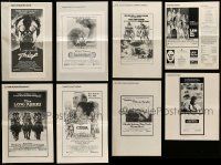 9a241 LOT OF 12 UNCUT UNITED ARTISTS PRESSBOOKS '70s-80s advertising for a variety of movies!