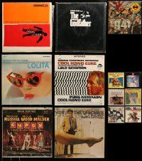 9a065 LOT OF 13 MOVIE SOUNDTRACK RECORDS '50s-70s Lolita, Godfather, Anatomy of a Murder & more!