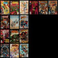 9a028 LOT OF 15 COMIC BOOKS '80s-90s Teen Titans, a variety of different D.C. & Marvel comics!