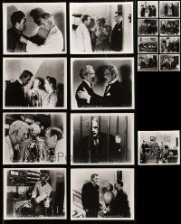 9a354 LOT OF 17 BEFORE I HANG REPRO 8X10 STILLS '70s all with great images of Boris Karloff!