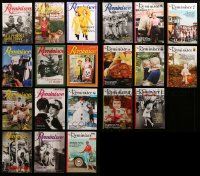 9a023 LOT OF 20 REMINISCE MAGAZINES '10s filled with classic movie images & information!