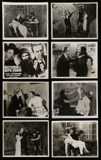 9a345 LOT OF 22 RETURN OF THE APE MAN REPRO 8X10 STILLS '70s Bela Lugosi, monster + poster image!