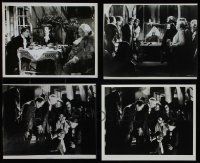 9a454 LOT OF 4 BEDLAM REPRO 8X10 STILLS '70s all with great scenes showing Boris Karloff!