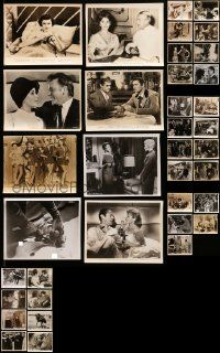 9a118 LOT OF 53 8X10 STILLS '40s-80s great scenes & portraits from a variety of different movies!