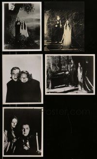 9a434 LOT OF 5 MARK OF THE VAMPIRE REPRO 8X10 STILLS '70s Bela Lugosi, Borland, Tod Browning!