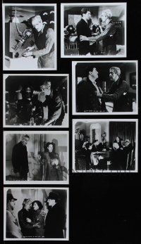 9a414 LOT OF 7 DEVIL COMMANDS REPRO 8X10 STILLS '70s all with great scenes showing Boris Karloff!