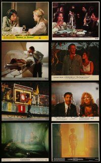 9a151 LOT OF 8 MINI LOBBY CARDS '70s great scenes from a variety of different movies!