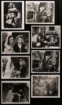 9a407 LOT OF 8 CURSE OF THE CAT PEOPLE REPRO 8X10 STILLS '70s Simone Simon in most scenes!