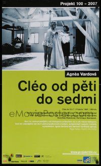 9b238 CLEO FROM 5 TO 7 Czech 20x33 R07 Agnes Varda's classic Cleo de 5 a 7, strange art!