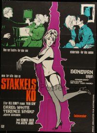 9b328 POOR COW Danish '67 1st Ken Loach, Terence Stamp, sexy Carol White!