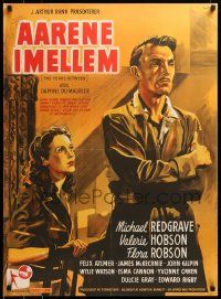 9b357 YEARS BETWEEN Danish '49 Michael Redgrave, Valerie Hobson's spouse who returns from the dead