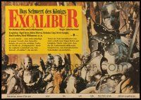 9b093 EXCALIBUR East German 11x16 '86 John Boorman directed, Nigel Terry, Lunghi, Williamson!