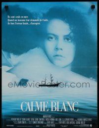 9b497 DEAD CALM French 15x21 '89 Sam Neil, Nicole Kidman, image of boat on the ocean!