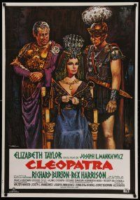 9b514 CLEOPATRA Spanish R75 Mac art of Elizabeth Taylor, Richard Burton & Rex Harrison!