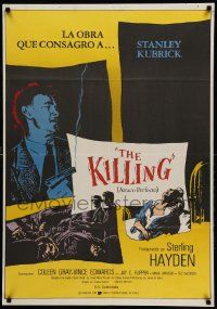 9b548 KILLING Spanish R86 directed by Stanley Kubrick, Sterling Hayden, sexy Marie Windsor & more!