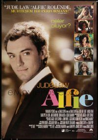 9b011 ALFIE Turkish '04 great close up of handsome playboy Jude Law, who has many women!