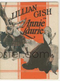 9d017 ANNIE LAURIE herald '27 pretty Lillian Gish comes between two Scottish clans, great images!
