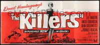 9g006 KILLERS 24sh '64 sexy full-length Angie Dickinson, Lee Marvin, directed by Don Siegel, rare!