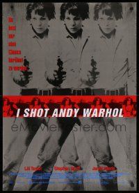 9j037 I SHOT ANDY WARHOL German '97 cool multiple images of Lili Taylor pointing gun!