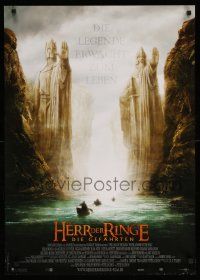 9j040 LORD OF THE RINGS: THE FELLOWSHIP OF THE RING German '01 J.R.R. Tolkien, Argonath!