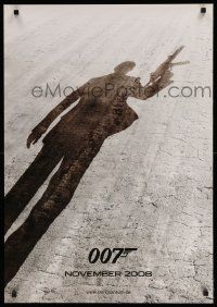 9j045 QUANTUM OF SOLACE teaser DS German '08 Daniel Craig as James Bond, cool shadow image!