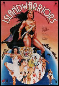 9j002 ISLAND WARRIORS Hong Kong '84 completely different artwork of super sexy lethal ladies!