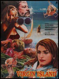 9j029 CASTAWAY Pakistani '87 Nicolas Roeg directed, Oliver Reed, sexy Amanda Donohoe, TaiiiR!